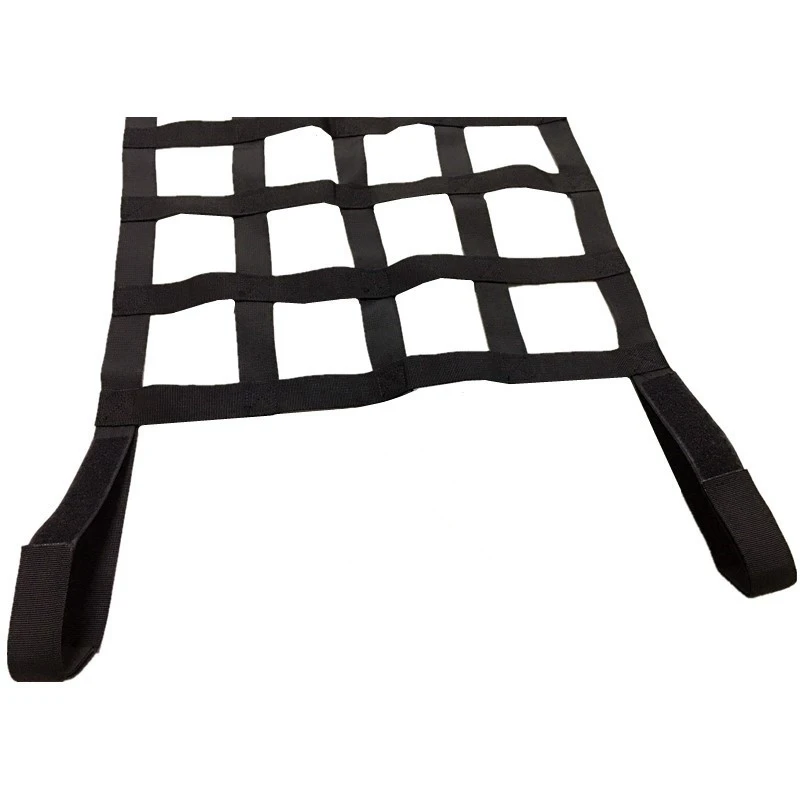 Wielofunkcyjna siatka ładunkowa z automatyczną siatką do przechowywania na dach samochodowy skrzynka ogonowa akcesoria netto dla Jeep Wrangler TJ JK 2018