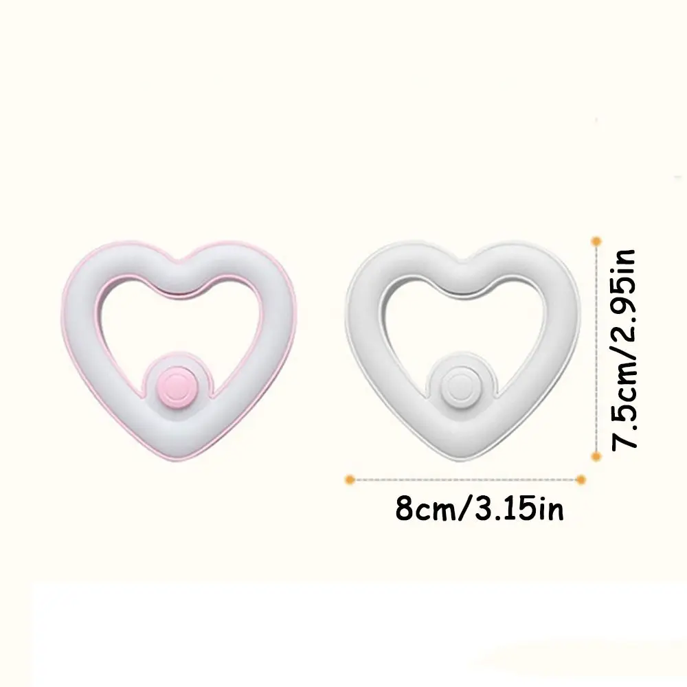 Plug-in Love Night Light 3 Gears Adjustable Eye Protection Cute Bedside Lamp Soft Light Energy Saving Mini Wall Lamp