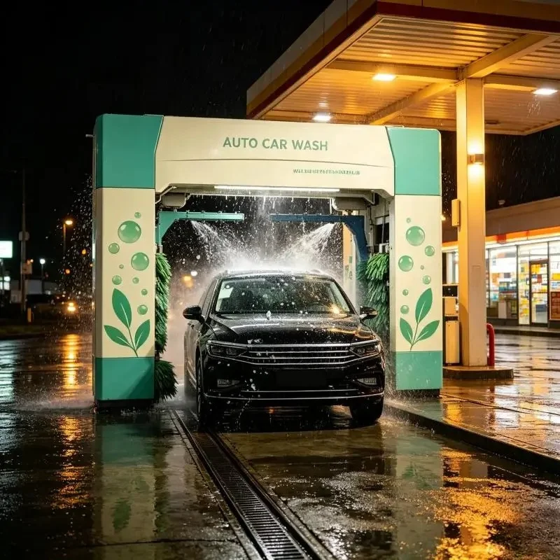 Automatic Car Wash Machine Customized Digital Control Vehicle Cleaning System Efficient Touchless Washing Equipment
