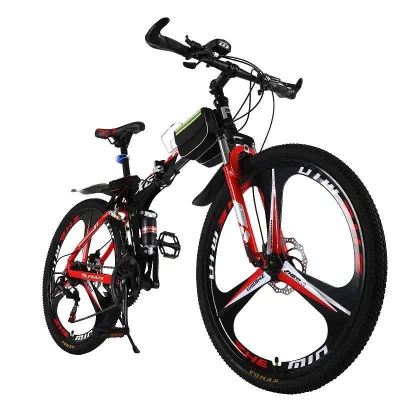 Double Disc Brake Bicycles Folding 20 24 26 29 Inch Mountain Bike/ Wholesale Mountain Bicycles