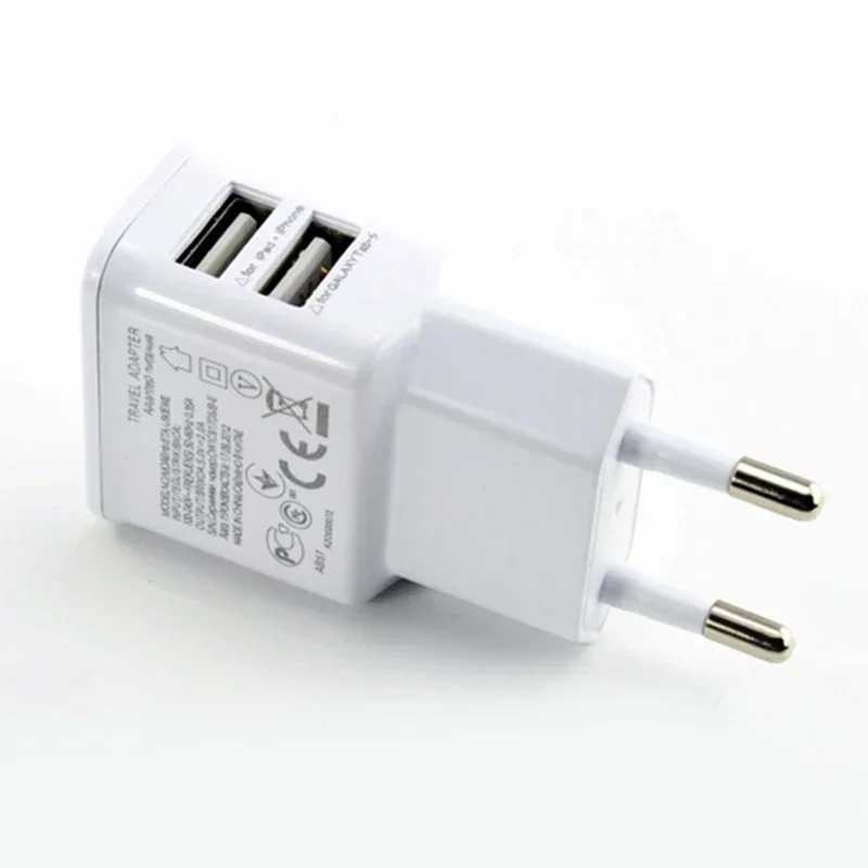 Ładowarka sieciowa 5V 2A EU Ładowarka USB EU do iPhone XS X Max Huawei P 30 Samsung S 9 plus Ładowarka ścienna podróżna Adapter