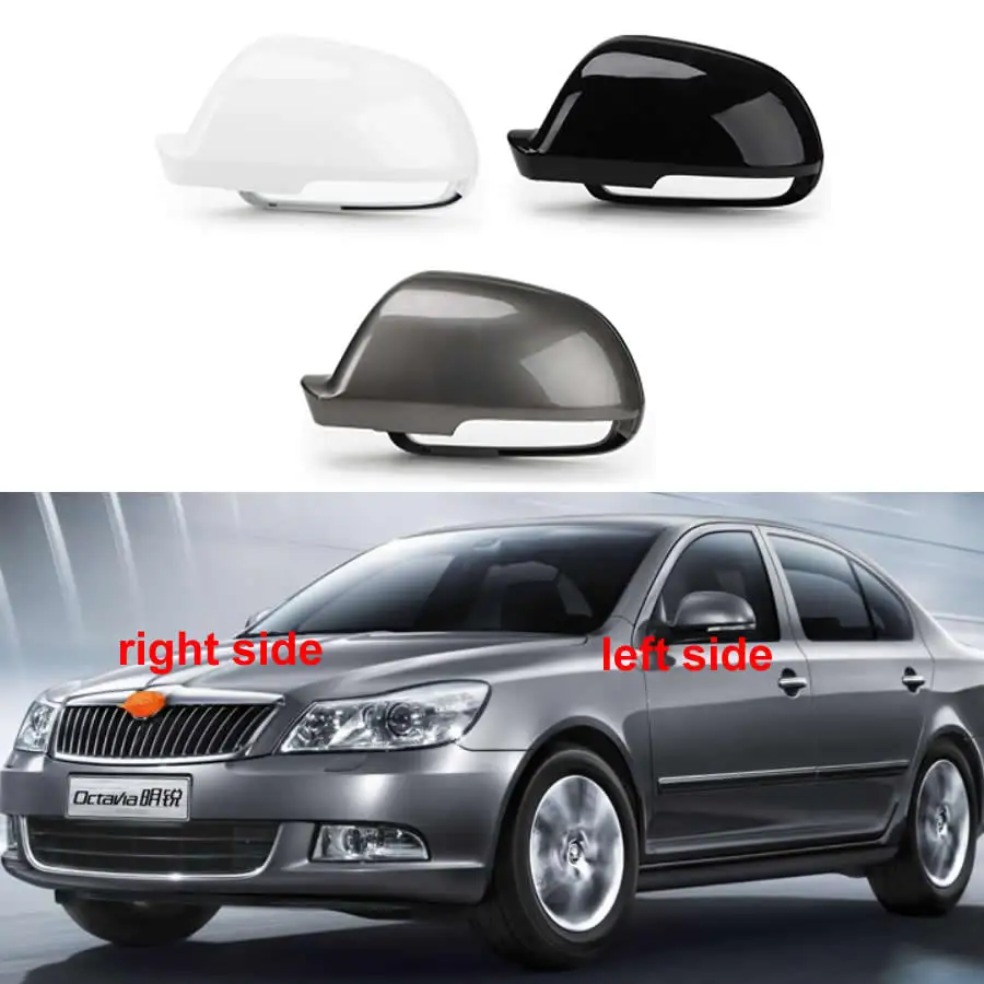 Dla Skoda Octavia Classic 2010 2011 2012 2013 2014 2015 Automatyczne lusterko wsteczne Obudowa Obudowa Drzwi skrzydłowe Lusterka boczne Osłona — zdjęcie 2
