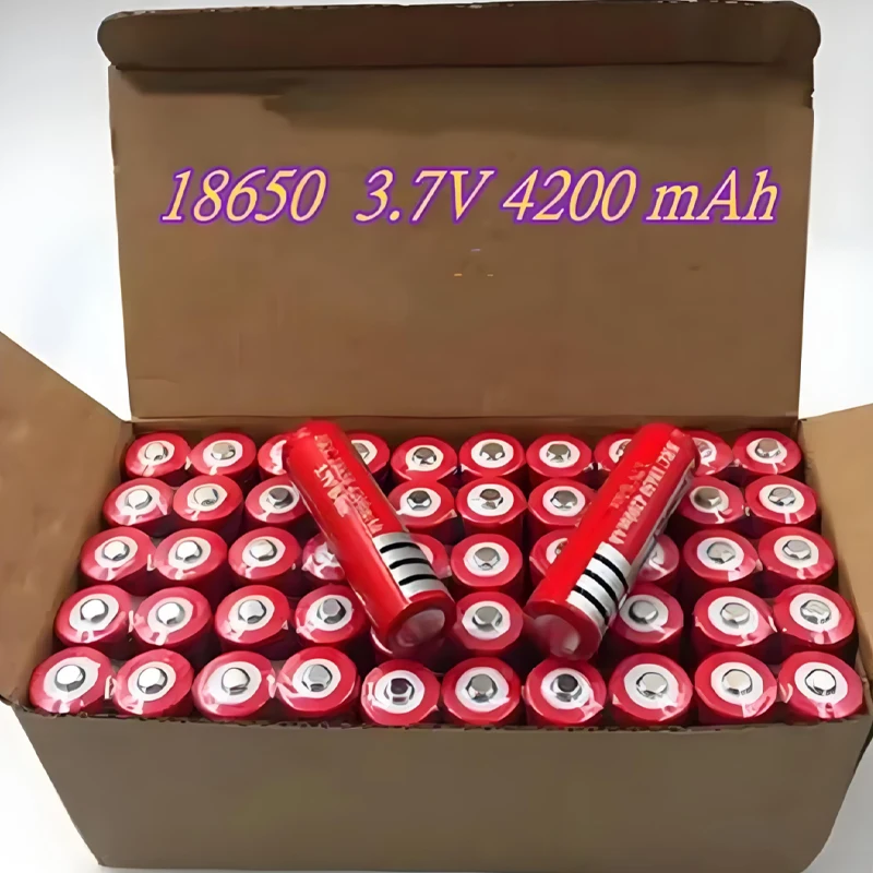 

2026 Original 3.7V 18650 lithium battery 4200mAh BRC 18650