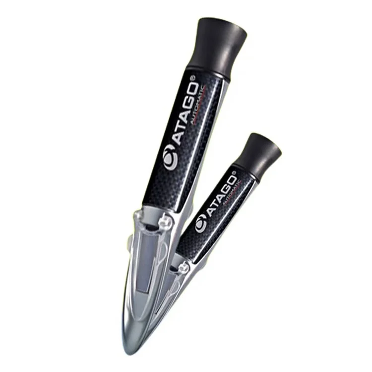 Veidt Weighing AGATO MASTER-M High Accuracy Brix Pocket Type Hand Held Refractometer for Testing Fruit Beverage Honey