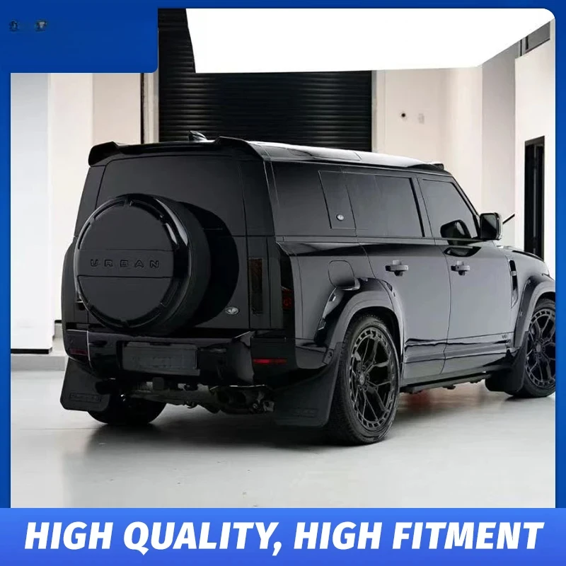Defender Urban Style Body Kit Black Roof Light Rear Wing Wheel Exterior Modification Accessories