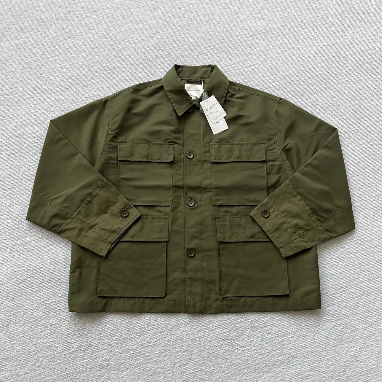 

Japanese Vintage Four-Bag Multi-Pocket Tooling Lapel Jacket The Shop TK