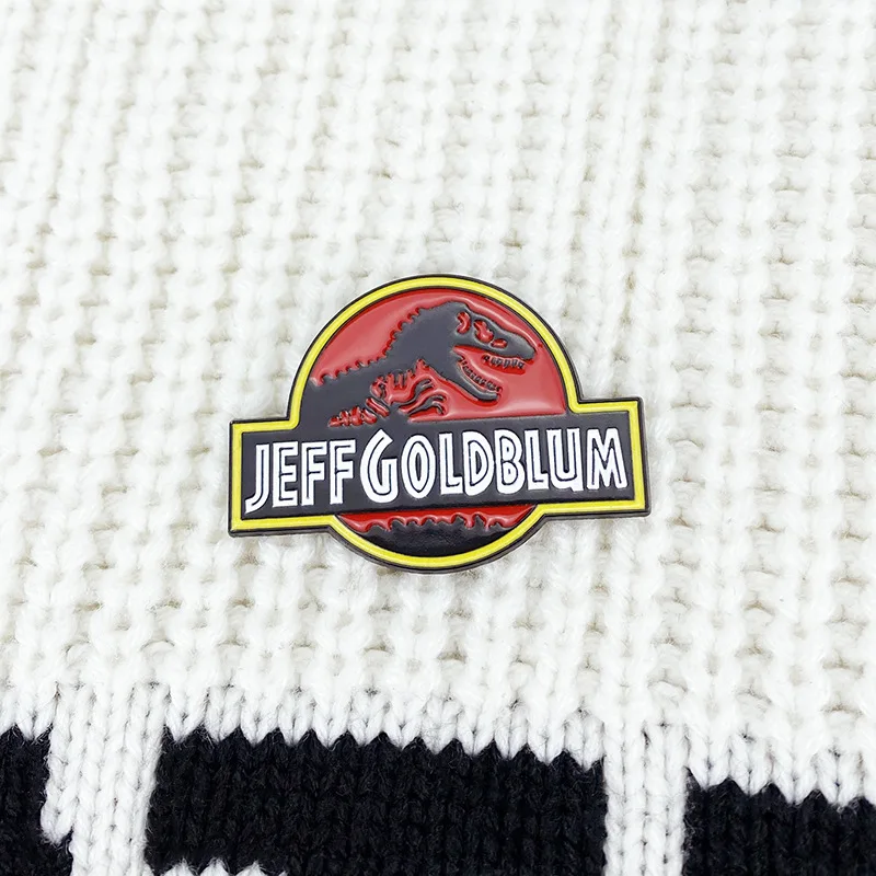 Серия «Мир Юрского периода», значок на пуговицах, популярные фильмы, парк динозавров, металлические значки, модная рубашка, сумка, украшения, аксессуары, креативный подарок Серия «Мир Юрского периода», значок на пуговицах, популярные фильмы, парк динозавров, металлические значки, модная рубашка, сумка, украшения, аксессуары, креативный подарок