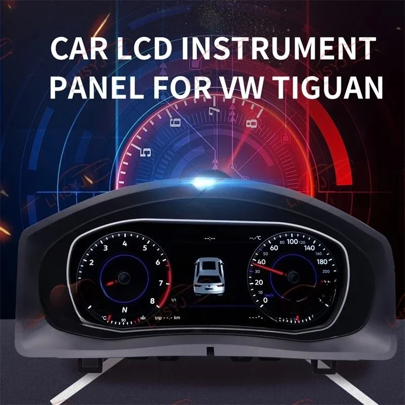 

Digital Dashboard Panel Virtual Instrument Cluster Cockpit Lcd Speedometer