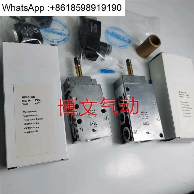 

Solenoid valve MFH- 5-1/8 9982 MFH- 5-1/4 6211 7802 10410