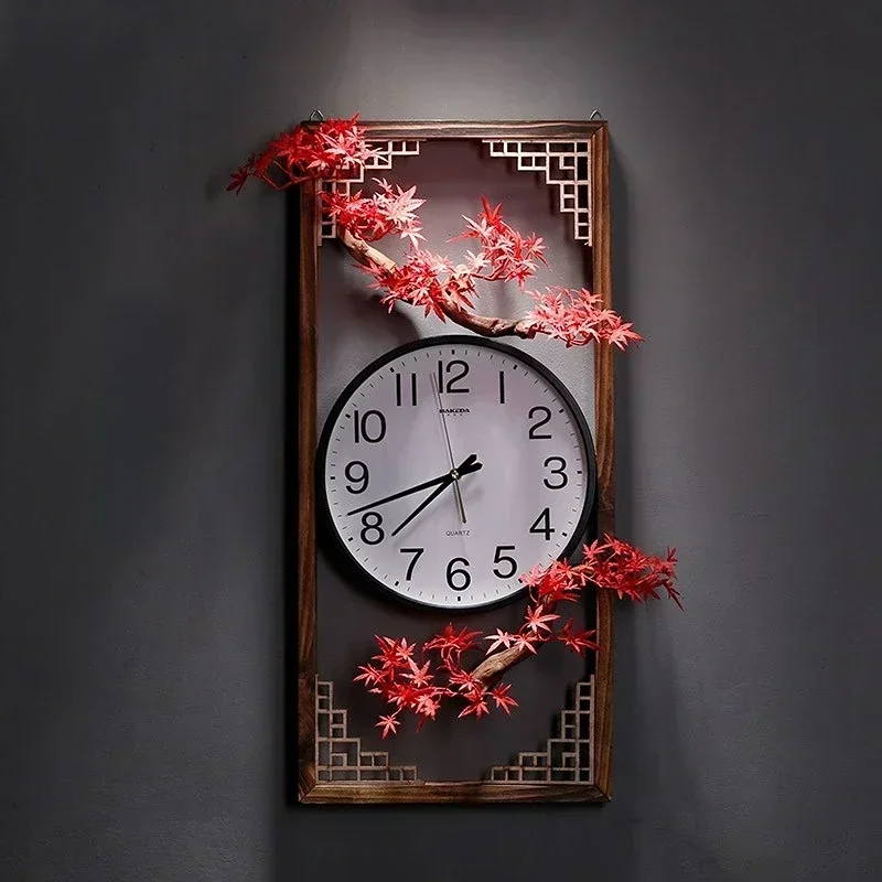 Modern simple creative clock living room decorative background wall hotel restaurant decorative wall Pendant