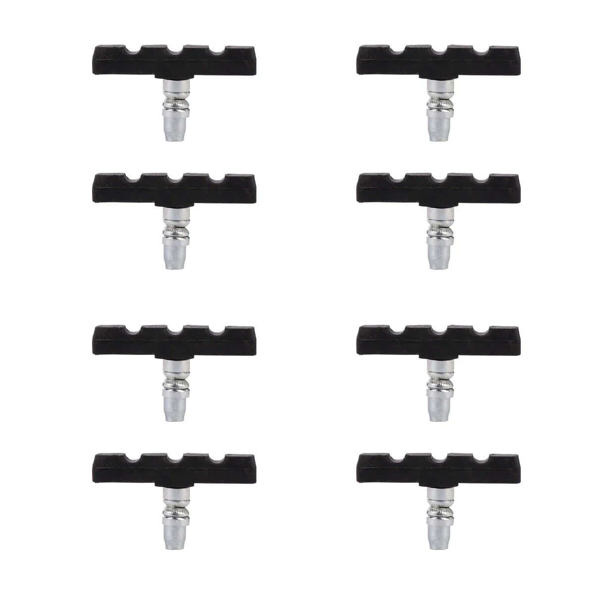 

8pcs Pads Durable Replacement for V Bike Shoes Brake Pads Mountain Cable Bike Block Shoes Anti Slip Long Use