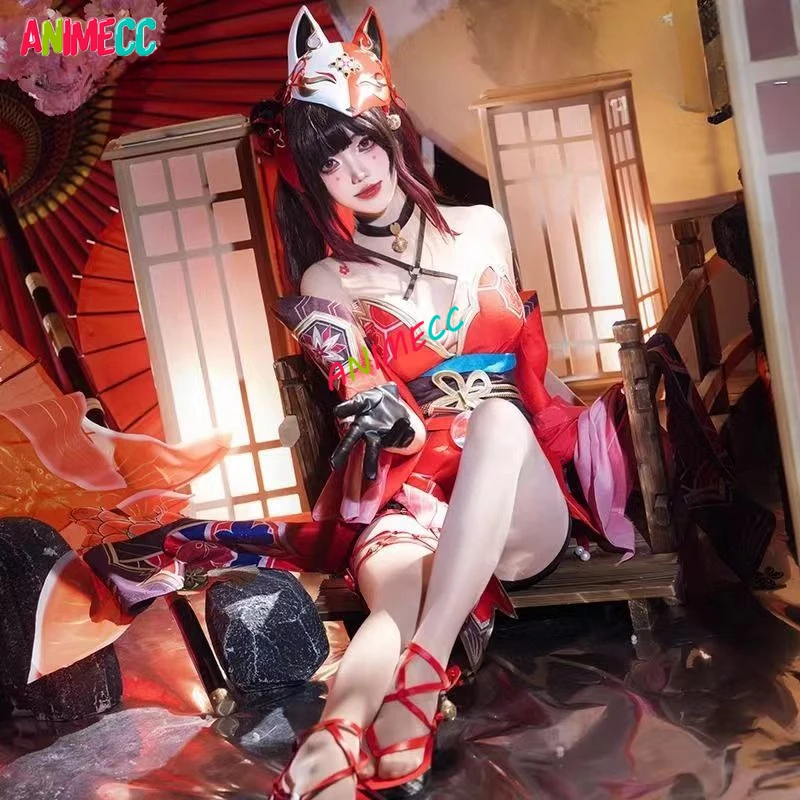 ANIMECC AUF Lager XS-3XL Sparkle Honkai Star Rail Hanabi Cosplay Kostüm Perücke Schuhe Maske Anime Spiel Halloween Party Outfits Frauen