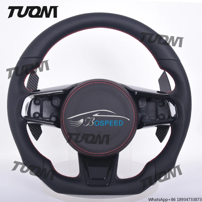 For Jaguar E-PACE XE XEL XFL XJ F-TYPE XF F-PACE Carbon Fibre Steering Wheel