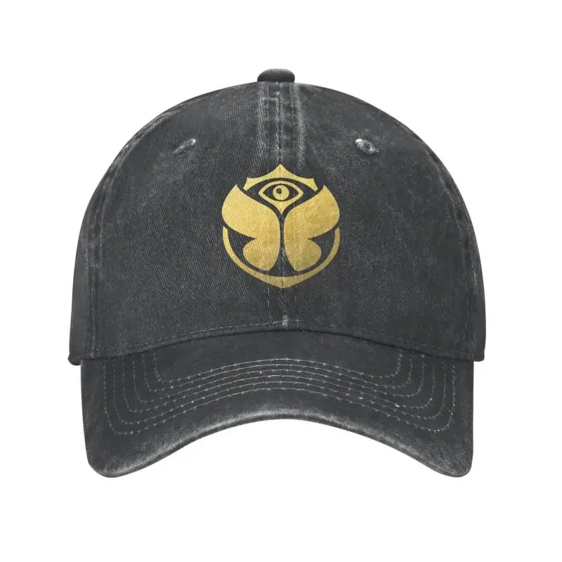 Fashion Cotton Gold Tomorrowland Music Baseball Cap for Women Men Breathable Dad Hat Sports