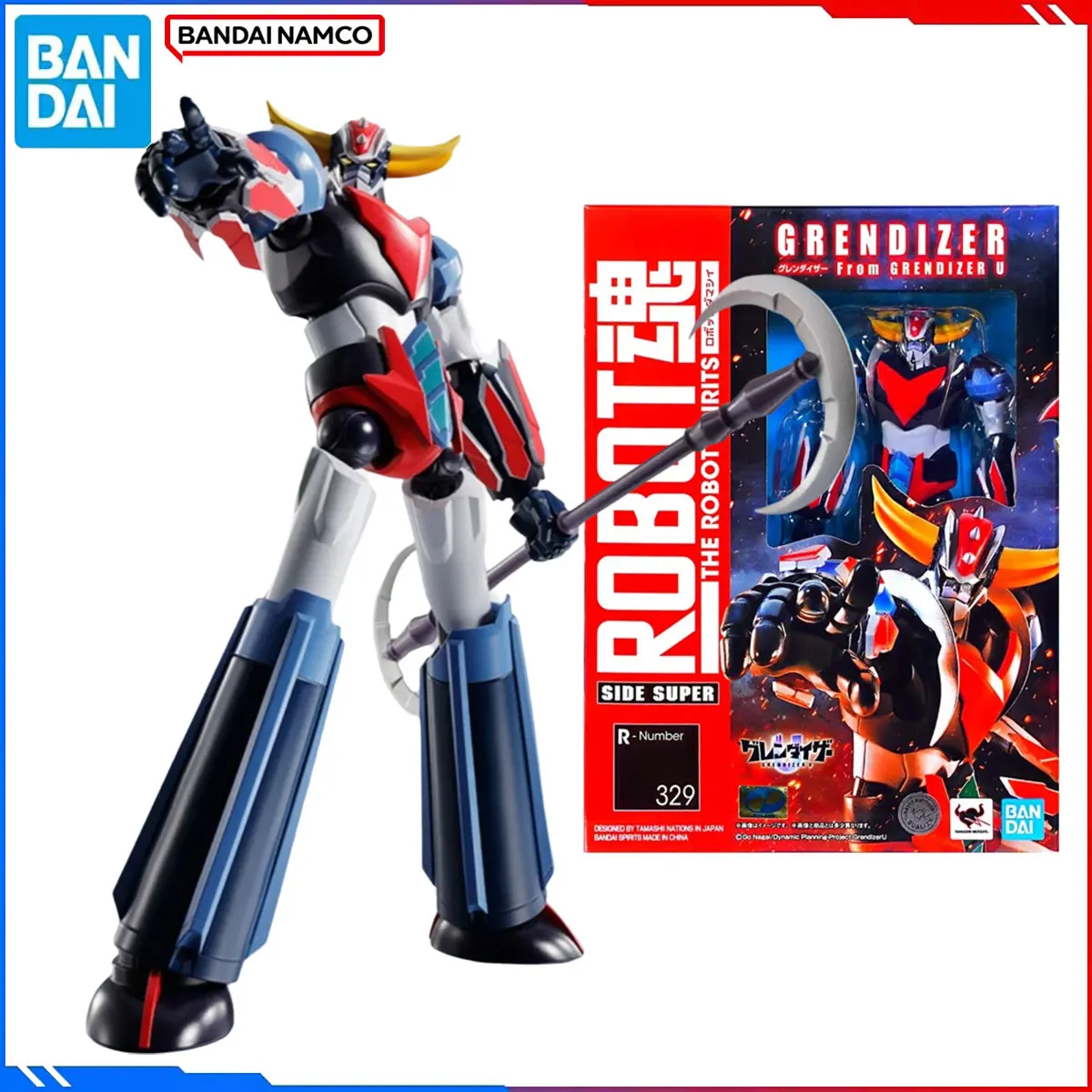 

Genuine Bandai Original Grendizer U Figure Model Kits Robot Spirits Anime Figures Grendizer U Action Model Christmas Toys Gift