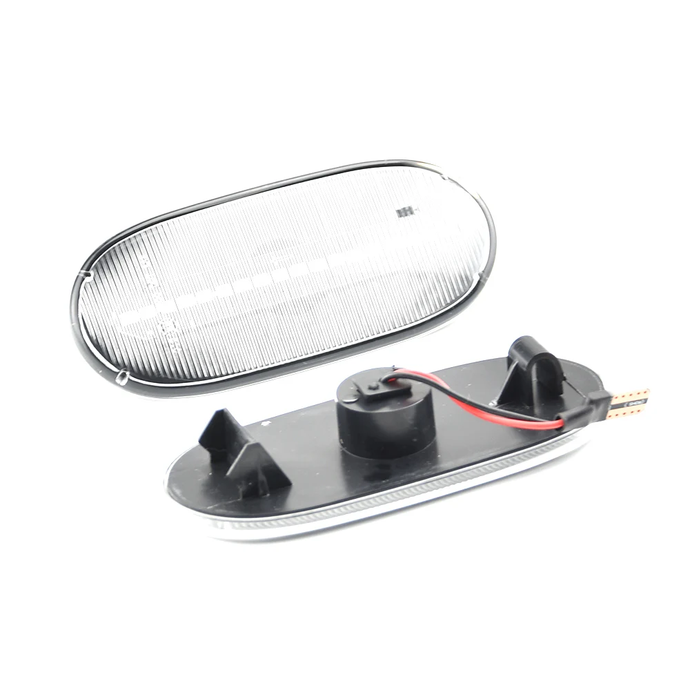 2 قطعة LED ديناميكية الجانب ماركر بدوره أضواء الإشارة مؤشر مصباح لمرسيدس بنز العداء W906 2006-2018 Crafter 2006-2016