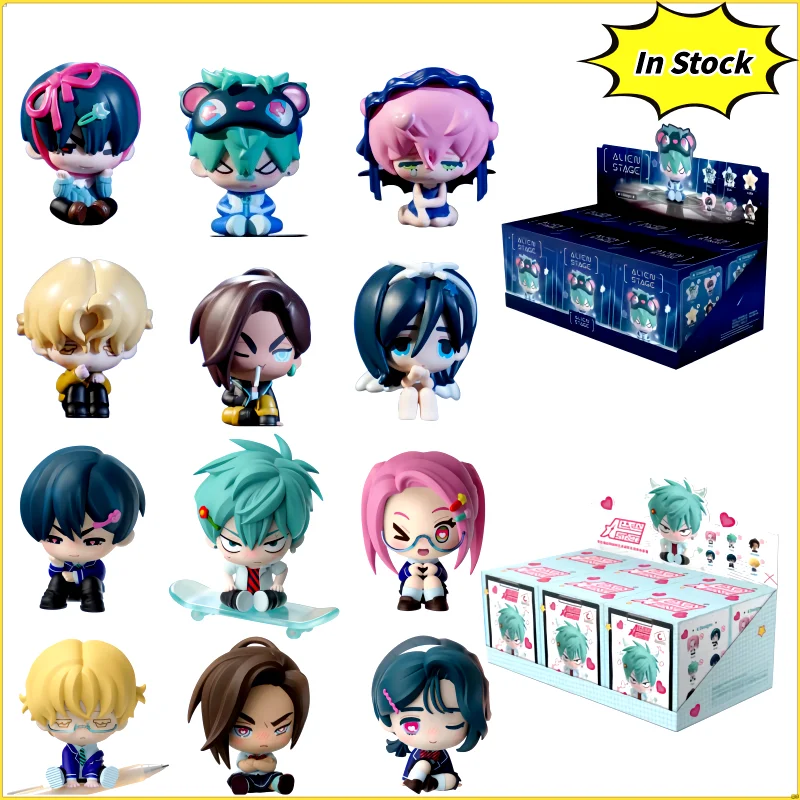 W magazynie: Seria Alien Stage Anart Art University i Seria Alien Stage Free Stage, figurka akcji z anime w pudełku niespodzianki, model, zabawka na prezent.
