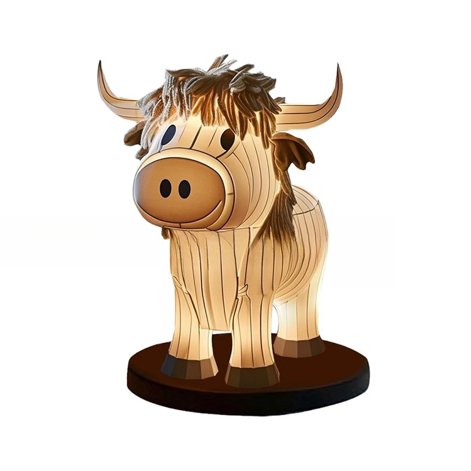 

ZK50 Creative Yak Table Lamp Luminous Calf Animal Table Lamp Decoration Suitable for Home Bedroom Bedside Decoration