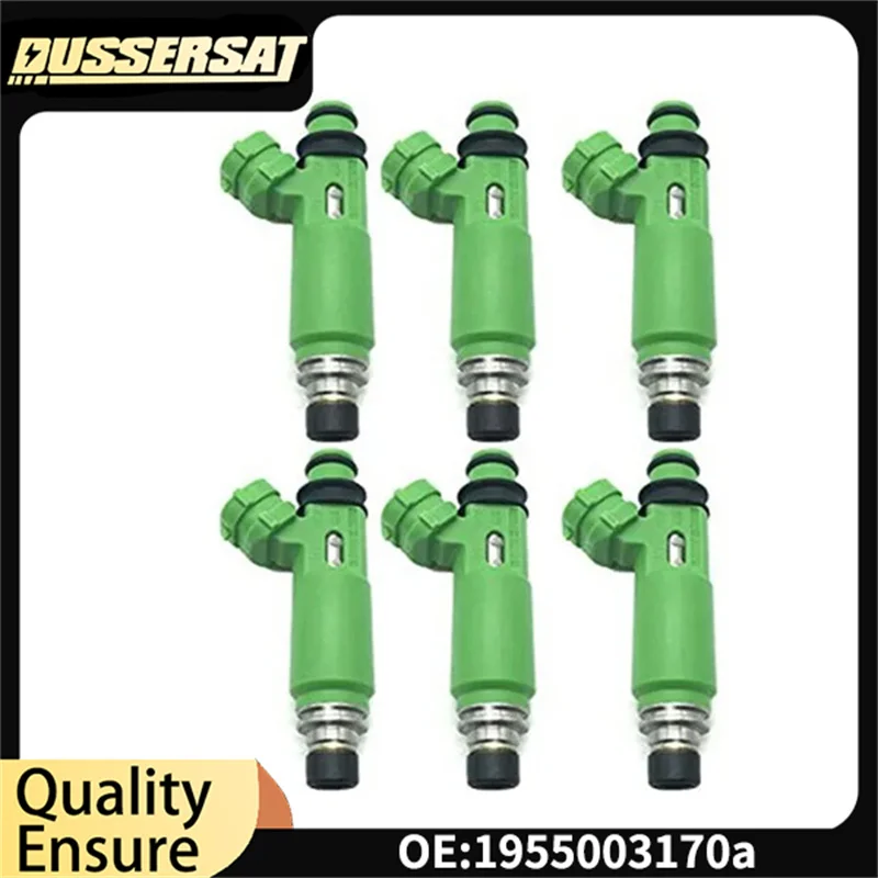 4pcs  MD332733 Brand New Fuel Injectors Nozzle for Mitsubishi Montero Sport 3.0L 6G72 1998~2003Car Parts 195500-3170 MD332733