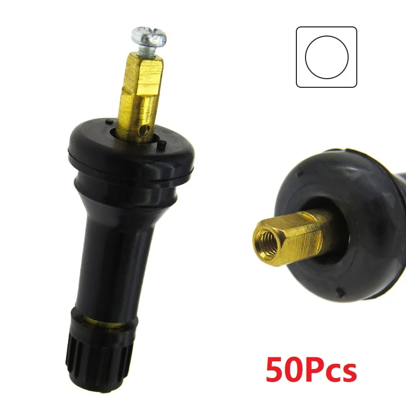 

50PCS Tyre Pressure Sensor Valve TPMS Stem Repair Kit For Buick KIA Jeep Cadillac TPMS Stem Valves Tire Accessories