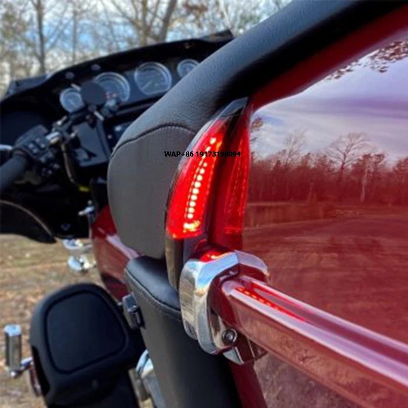 

Новый Ciro 12 В 1200 люмен 6000 К светодиодный боковой фонарь задней двери для Street Glide