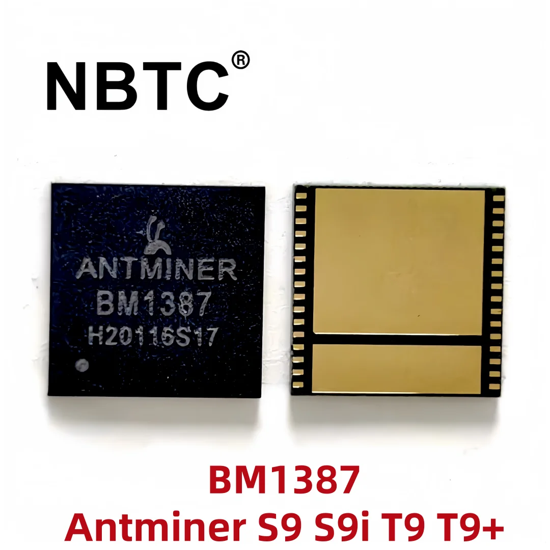 10pcs/lot BM1387 BM1387B Asic Chip for Antminer S9 S9i T9 T9+ New Original