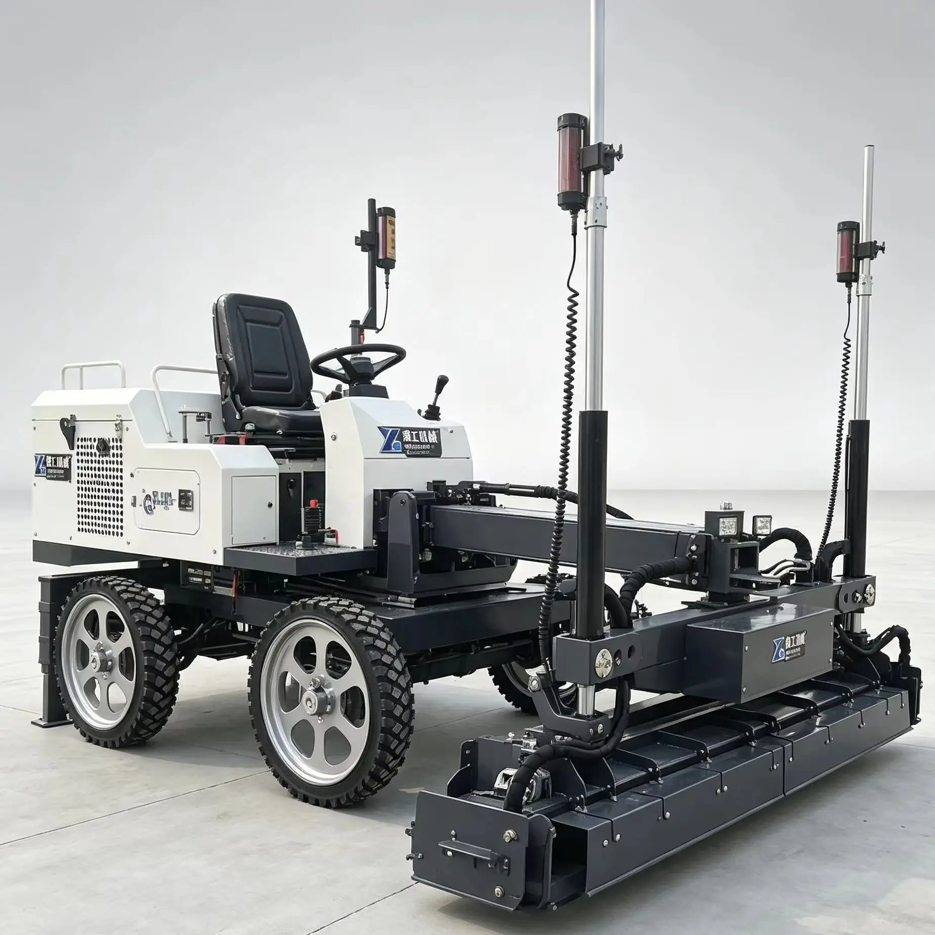 Concrete Laser Screed Machine Cost Effective Floor Leveling Screeding Equipment Ideal for Logistics Center Cement Pavement Works