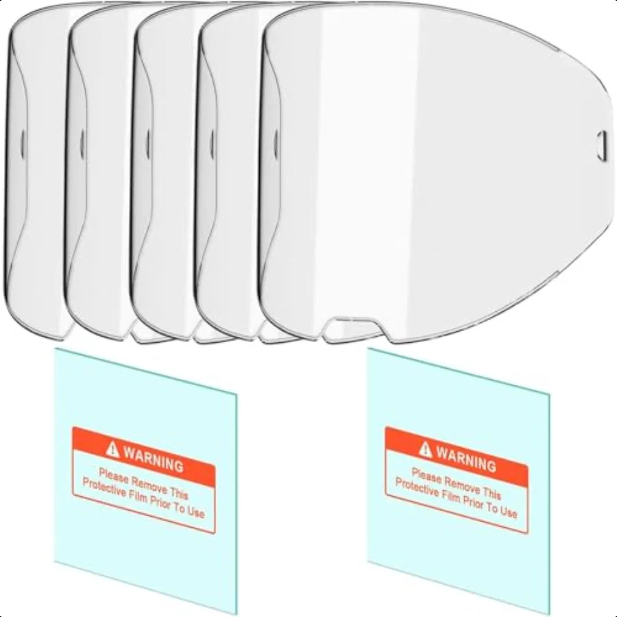 

ANDELI 5 PCS Large Viewing Screen Outer Replacement Lens and 2 Pcs Inner Replacement Lens for ANDELI Red Cat MOON3SC1LEDS MOON