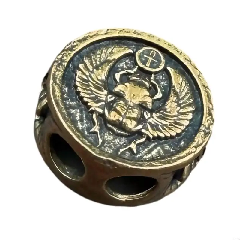 

Carved Insect Beads for Rope Braiding and Cultural Jewelry Design Rope Braiding Gear Cultural Crafts 6XDA