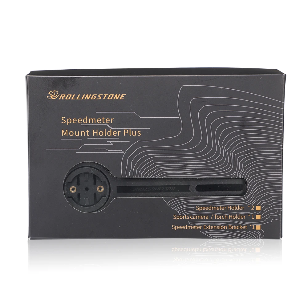 المتداول الحجر زائد عداد السرعة الكمبيوتر تصاعد قوس لشاشة كبيرة GPS Garmin IGP Bryton الكمبيوتر Gopro DJ حامل الكاميرا #5