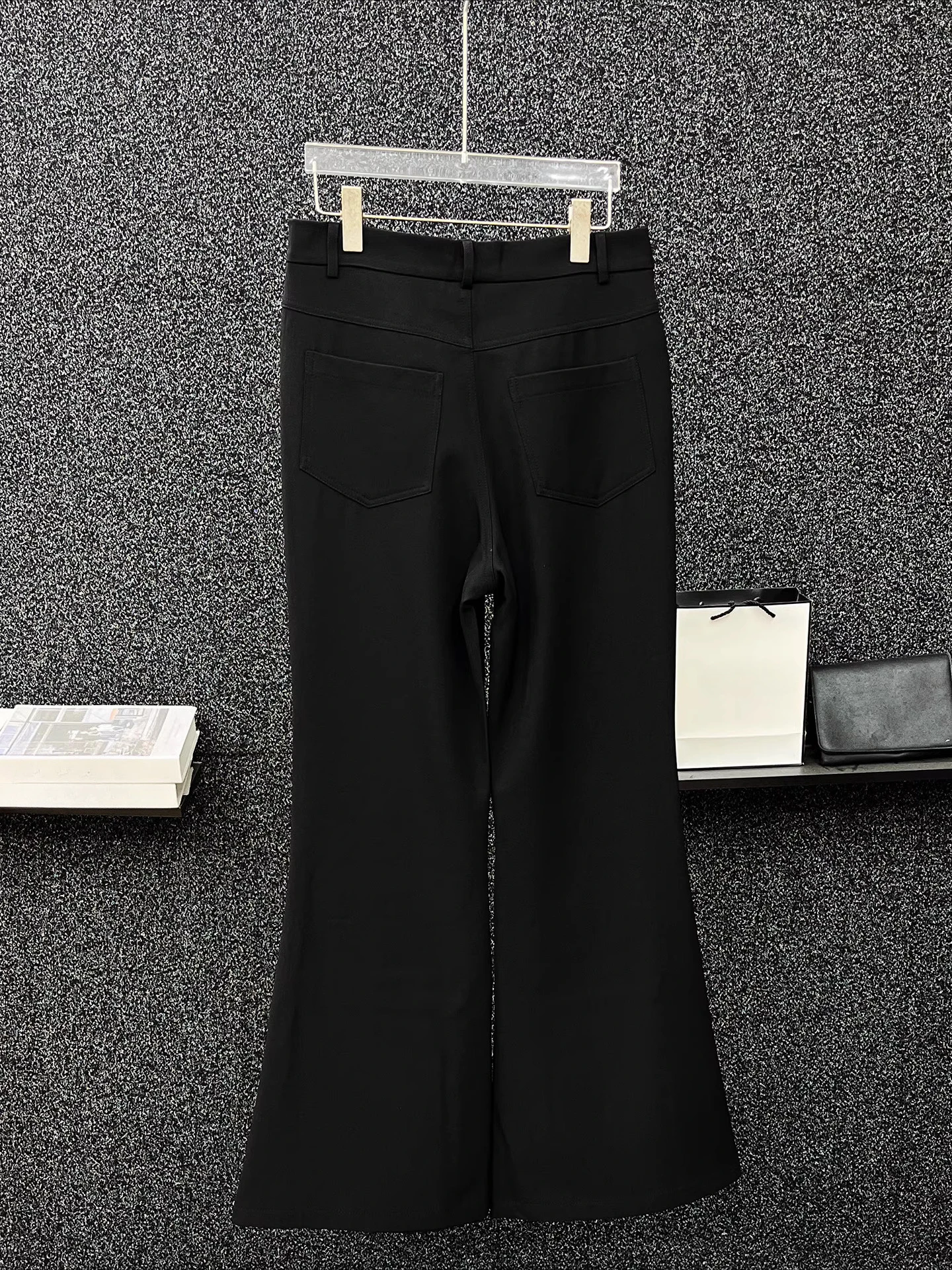 Men's 2025 Autumn New High-end Multi-pocket Cargo Pants Zipper High Street Fashion Versatile Trousers Loose Micro Flared Pants