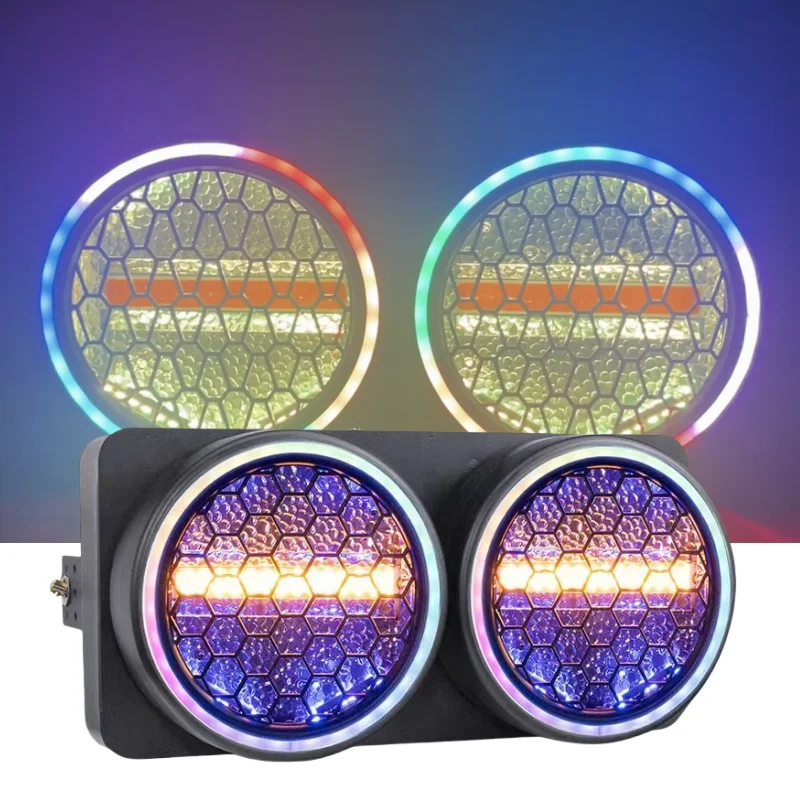 Splicing LED strobe wash light Amber & RGB light Disco Party Club Bar Wedding Concert DMX Stage Show light LED effect light