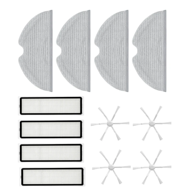 Seiten bürste Hepa Filter Mop Tuch für Xiaomi Mijia 2c Stytj03zhm Roboter Staubsauger Teile