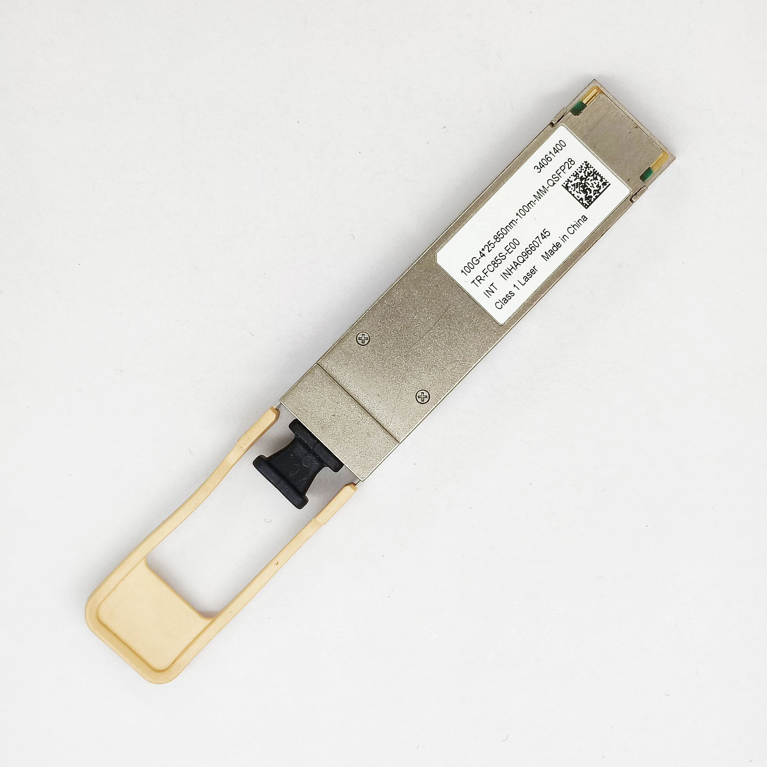 Genuine For Huawei 34061400 100G 4*25 850nm 100m 0.1km MMF QSFP28 TR-FC85S-E00 MPO Refurbished Transceiver Optical Module