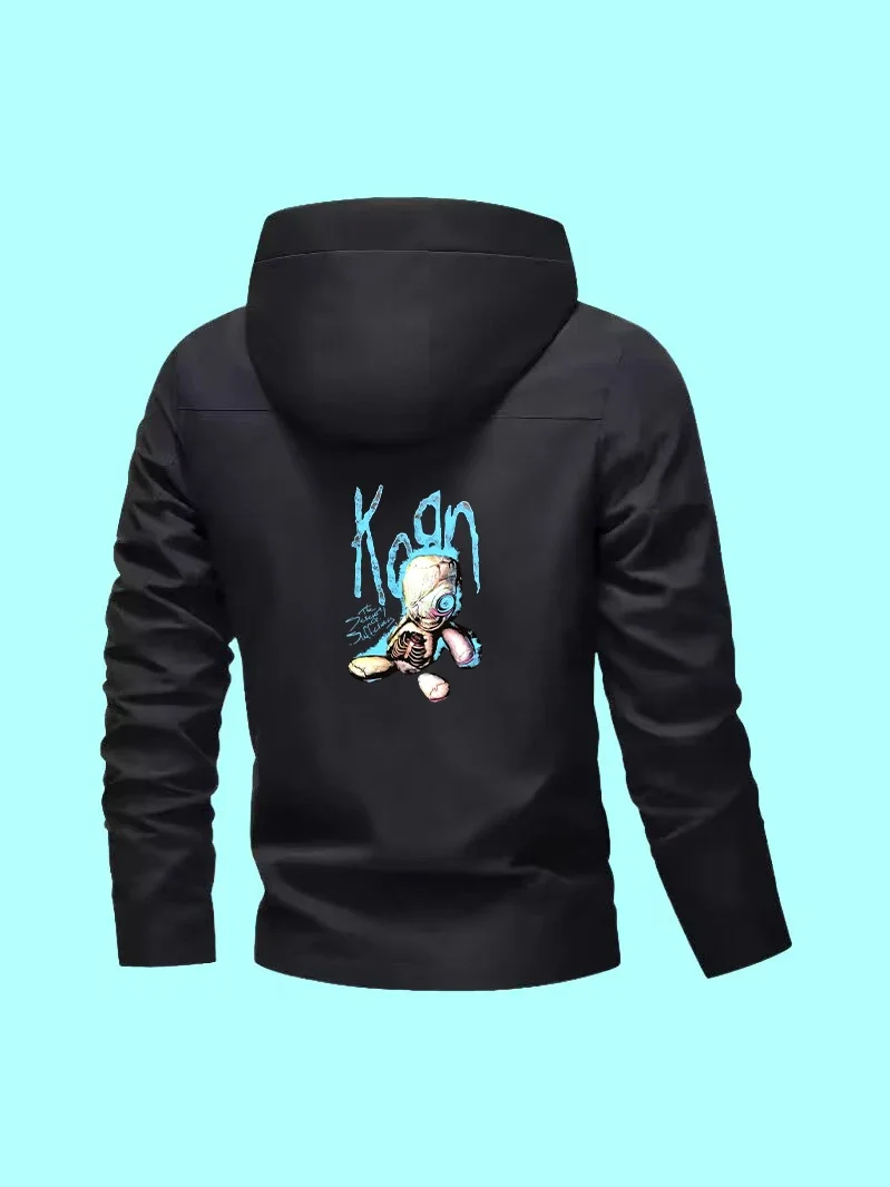 

Эта мужская куртка приталенного кроя нового стиля классическая, повседневная, со спортивными принтами отлично подходит для покупок, путешествий и повседневного использования в домашних условиях.