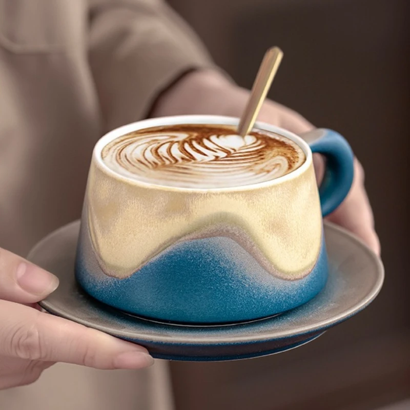 Ceramic  Transformed Cups with High Aesthetic Value Afternoon Tea Mugs Gift Giving Coffee Cups Latte Art University Event Gifts
