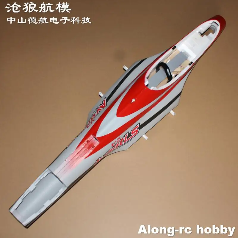 Freewing EPO RC Plane Avanti S V2 80mm EDF Jet Airplane Spare Part - Red Foam Fuselage Parts Repair Replacement Part