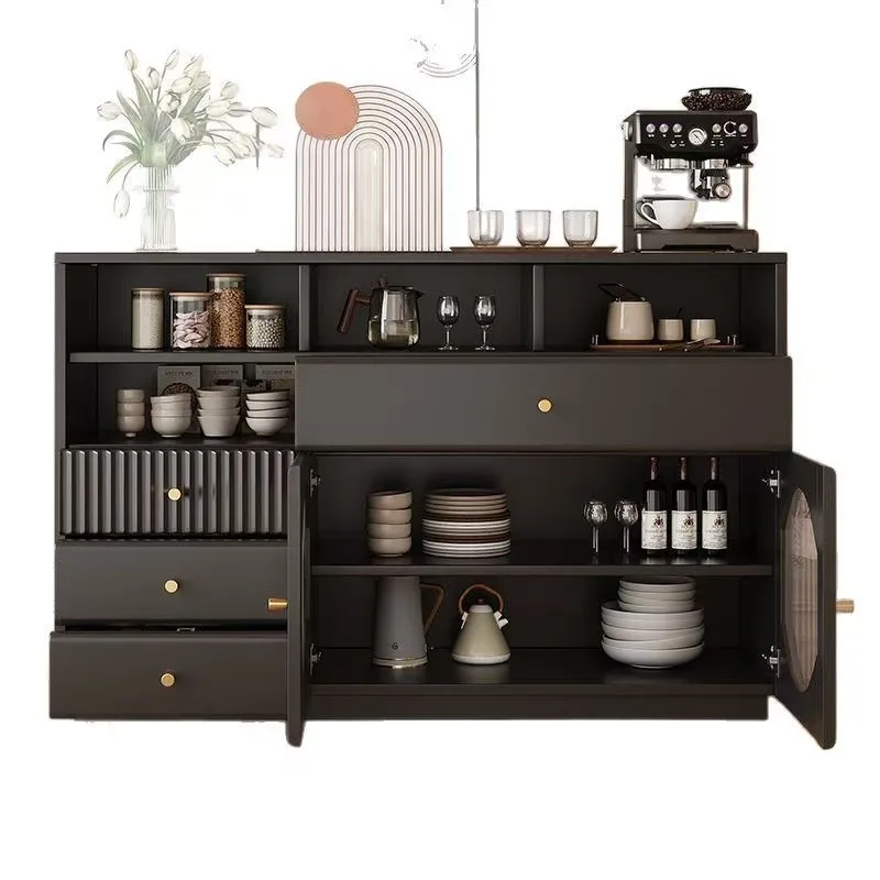 

Luxury modern metal sideboard foldable with storage function