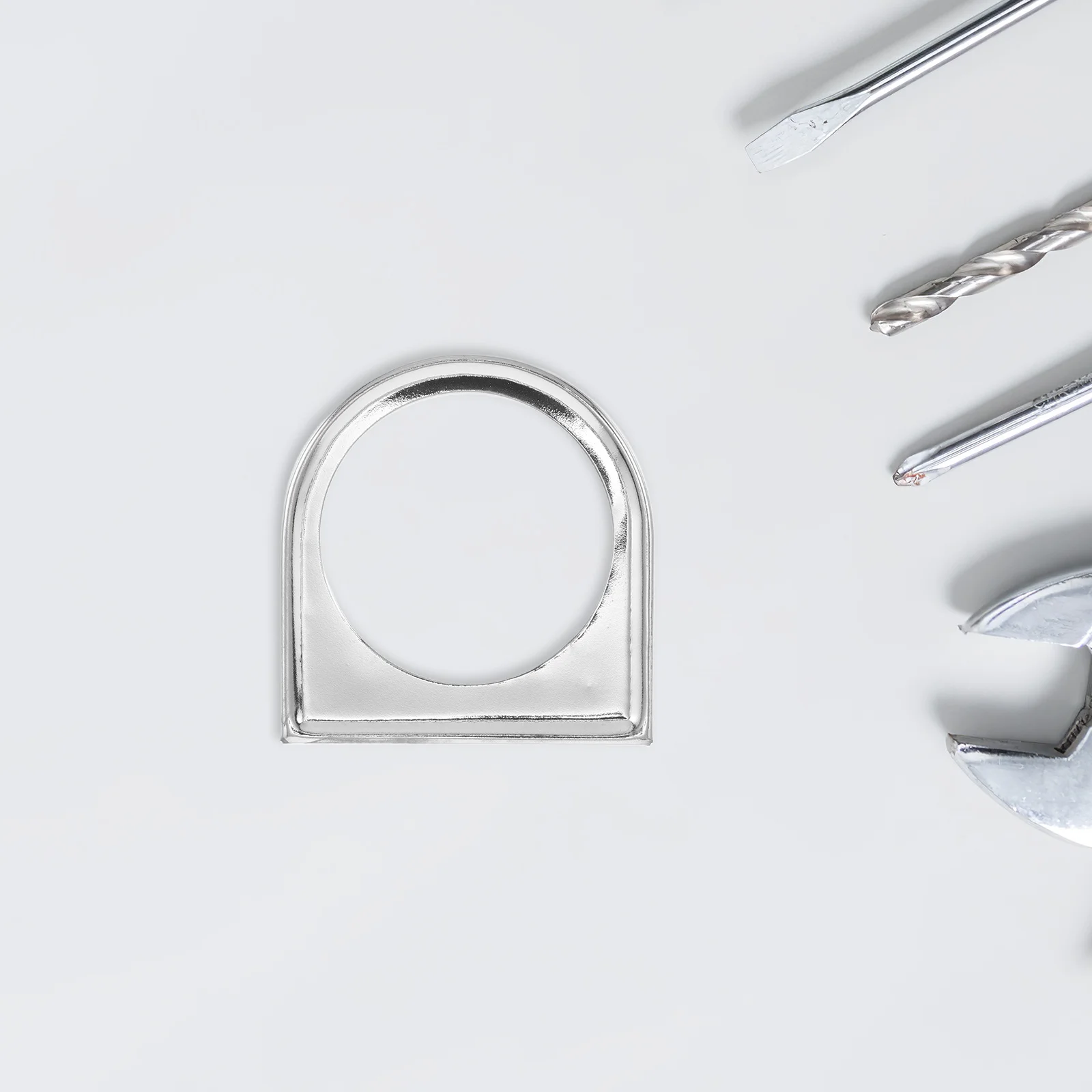 

Car Gauge Bracket: Single Hole Iron Mount For Dashboard Upgrade Adjustable Swivel Holder Compatible With Standard Gauges, Auto