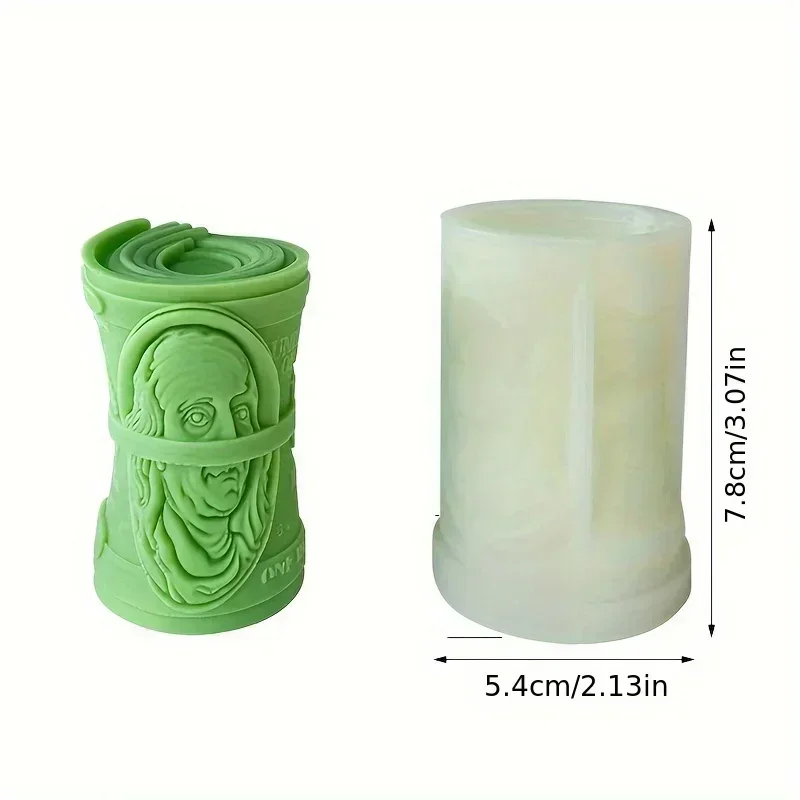 New Models Handmade Dollar Soap Mold Silicone Resin Candle Making Supplies Plaster Dollar Shape Latest Models for Decoration
