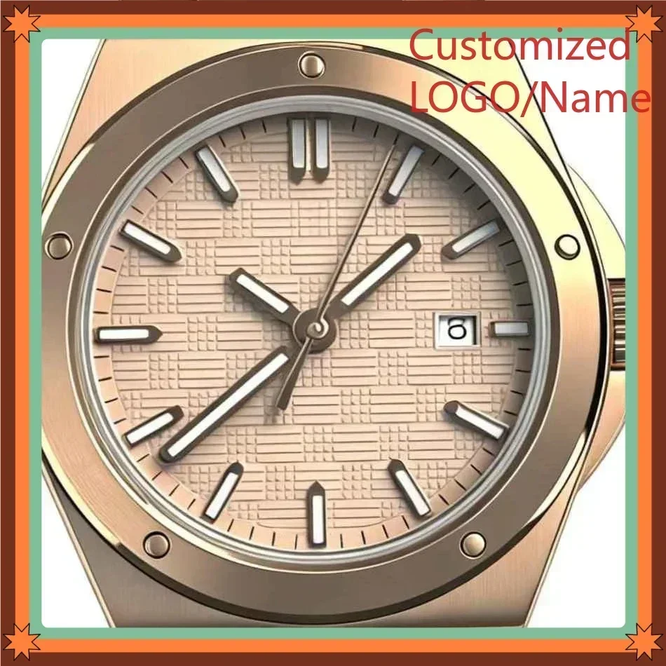 Montre pour homme de 41 mm en acier 904L, mouvement mécanique automatique, montres personnalisées, boutique WWATCH