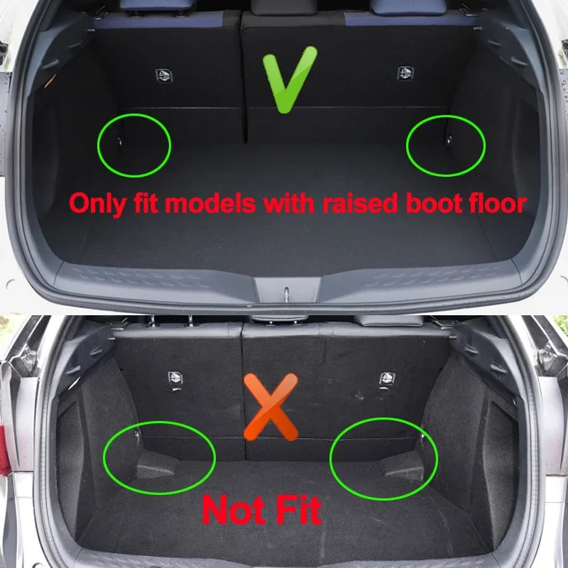 Car Trunk Mats for Toyota C-HR Accessories 2018~2022 AX10 AX50 C HR CHR Rear Boot Cargo Liner Trunk Waterproof Tray Carpet Pad