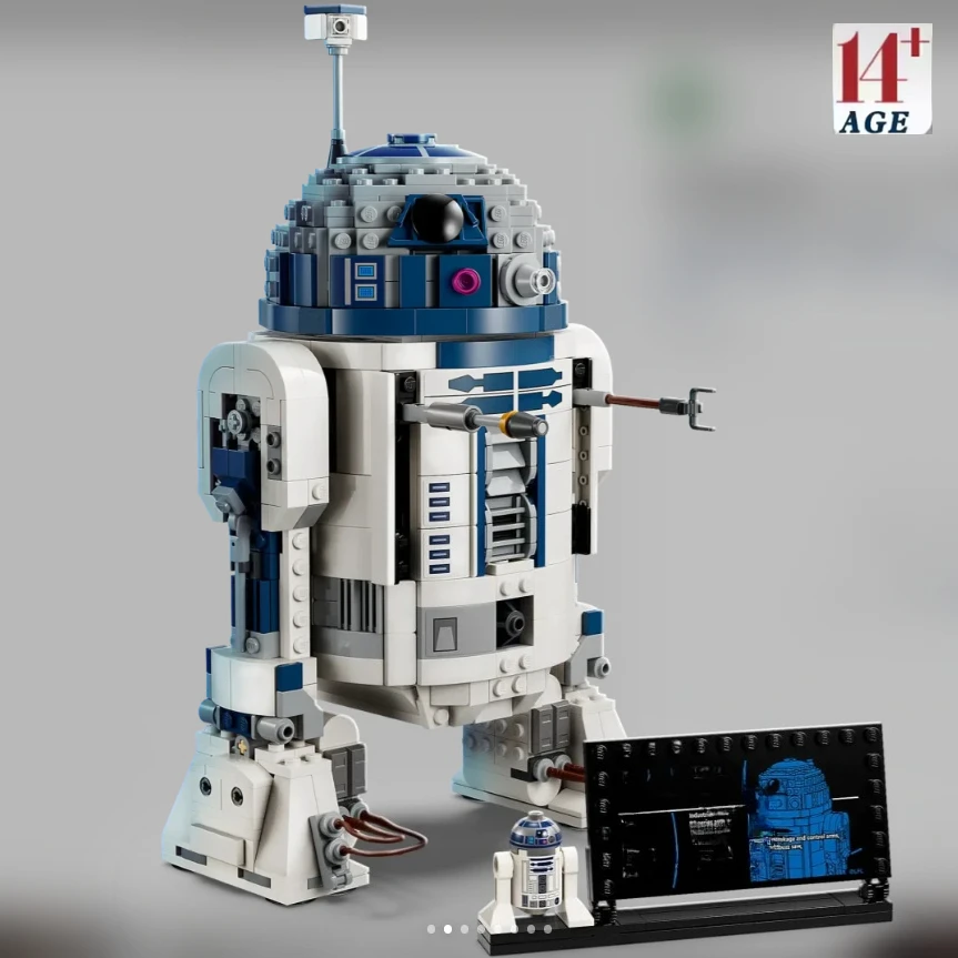 MINISO 1050 pièces nouveau FIT R2-D2 Robot étoile espace Union modèle Compatible 75379 jouets pour enfants cadeaux d'anniversaire jouets