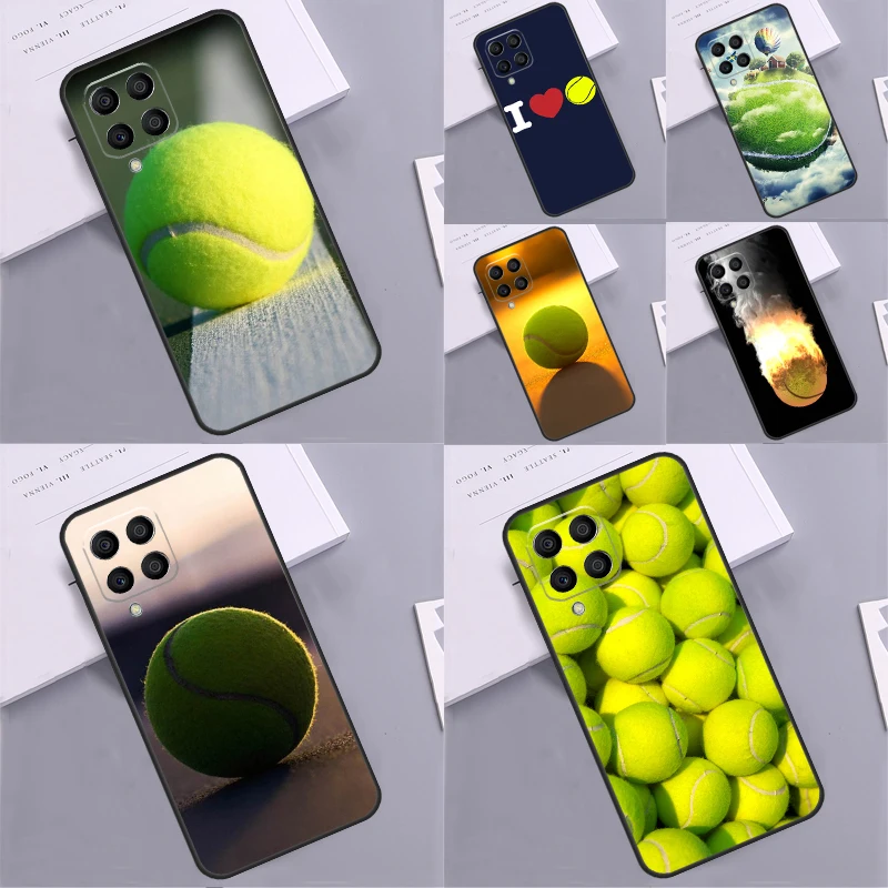 Tennis ball movement Case For Samsung Galaxy M12 M32 M52 M13 M33 M53 M14 M34 M54 M11 M31 M51 M30s M31s M20 Cover