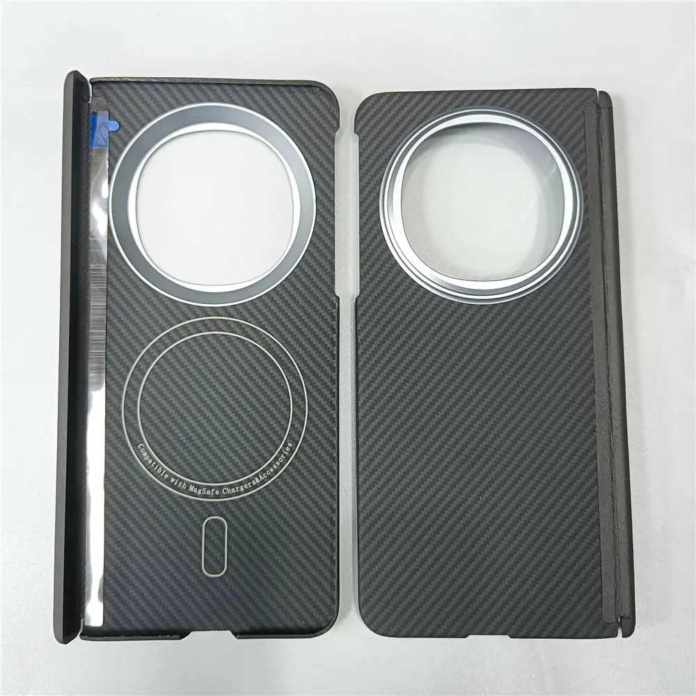 حافظة Magsafe من ألياف الكربون الأصلية لهاتف OPPO Find N5 Hinge غطاء صلب واقٍ #2