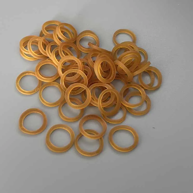 

1300 шт., мини-эластичные резинки, желтые резиновые резинки для дома и офиса, высокое качество, растягивающиеся ленты, посылка, завязки, поставки