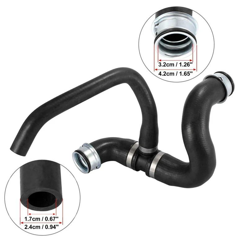 9065011482 Lower Radiator Coolant Hose Automotive Replacement Accessories For Mercedes-Benz Sprinter 3500 2014-2017