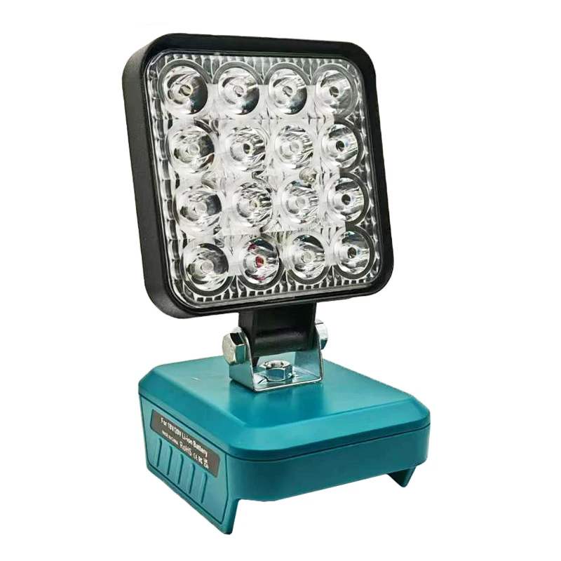 أجزاء أداة السلطة لماكيتا لديوالت لبوش لميلووكي ل Ryobi بطارية ليثيوم مصباح يدوي ضوء العمل مصباح التخييم #6