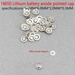 18650 flat pointed 18650 blocks modified electric core of lithium ion battery cathode welding tip cap folding machine battery ac