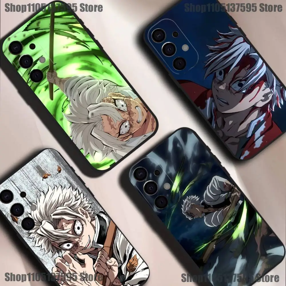 

Shinazugawa Sanemi Phone Case For Samsung S25,S24,S21,S22,S23,S30,Ultra,S20,Plus,Fe,Lite,5G Black Cover